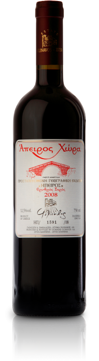 Εικόνα κρασιού Άπειρος χώρα 2007