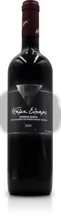 Εικόνα κρασιού Κτήμα Εύχαρις Ερυθρός 2009