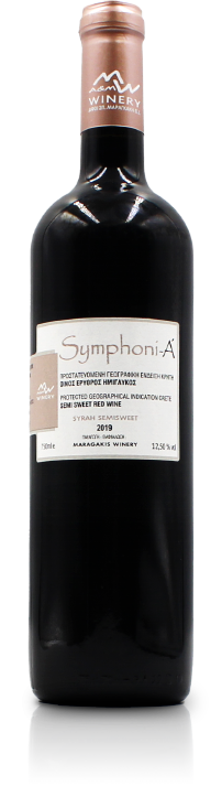 Εικόνα κρασιού Symphonia Ημίγλυκος ερυθρός